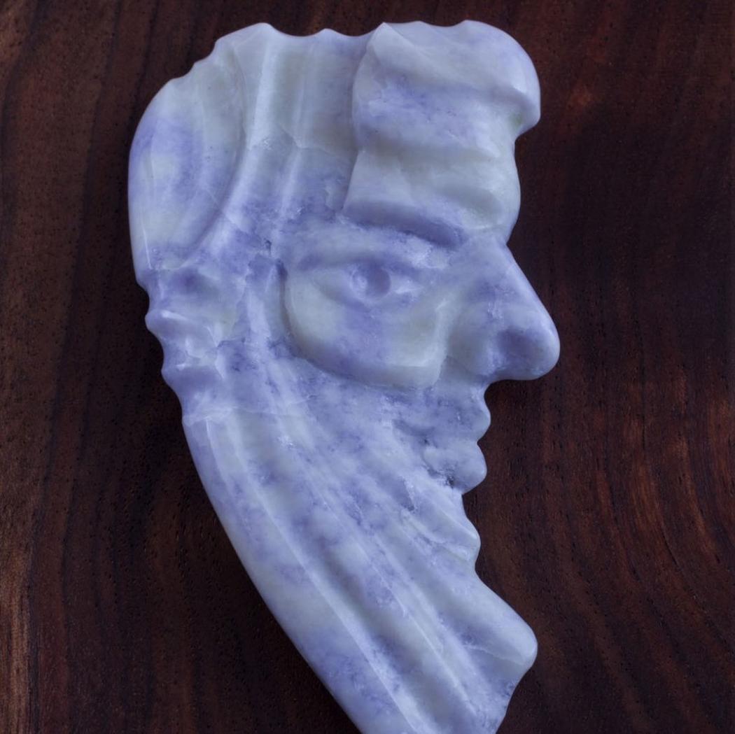 Maya Nymph - Lavender Guatemala jadeite