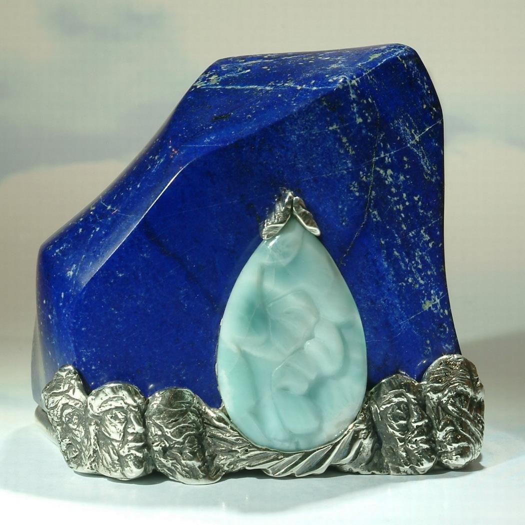 Moonlight- gem sculpture