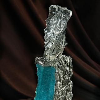 Victory Laments- gem sculpture