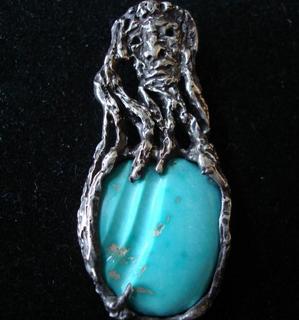 Turquoise Nymph pendant